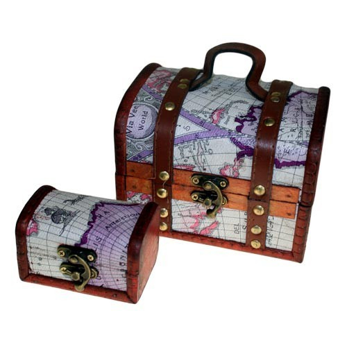 [ColB-19] Juegos de 2 Cajas Coloniales - Atlas Design