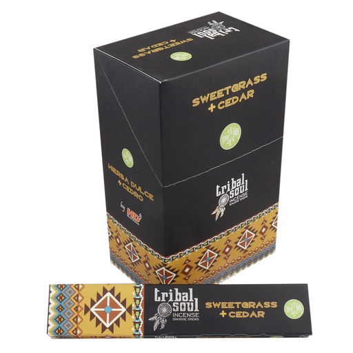 [TribalSi-08] Incienso Tribal Soul - Hierba Sweert + Cedro