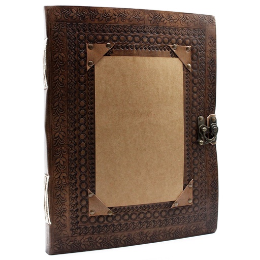 [LBN-21] Huge Customisable Visitor Leather Book