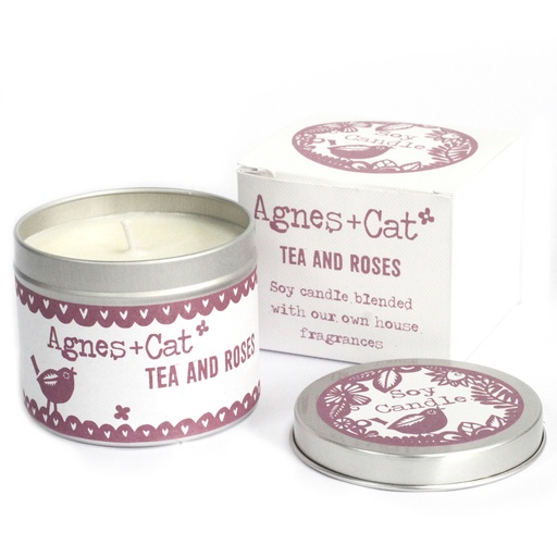 [ACTC-05] Velas en Lata - Tea and Roses
