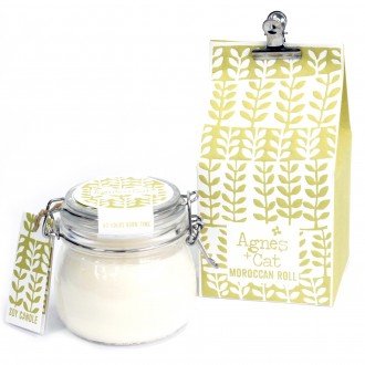 [ACKC-02] Velas en Tarro de Vidrio - Moroccan Roll