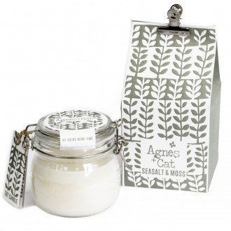 [ACKC-06] Velas en Tarro de Vidrio - Seasalt and Moss