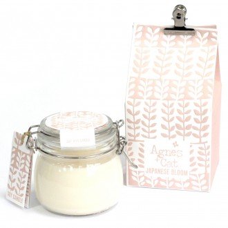 [ACKC-07] Velas en Tarro de Vidrio - Japanese Bloom