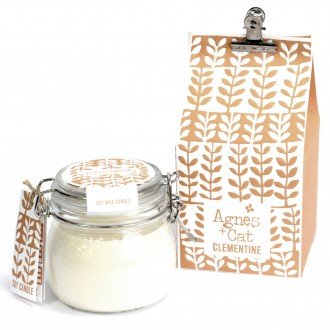 [ACKC-23] Velas en Tarro de Vidrio - Clementine