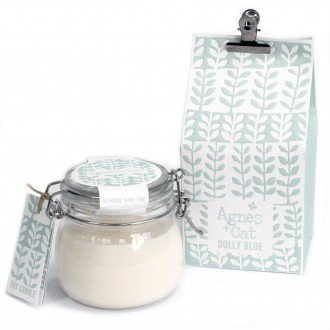 [ACKC-17] Velas en Tarro de Vidrio - Dolly Blue