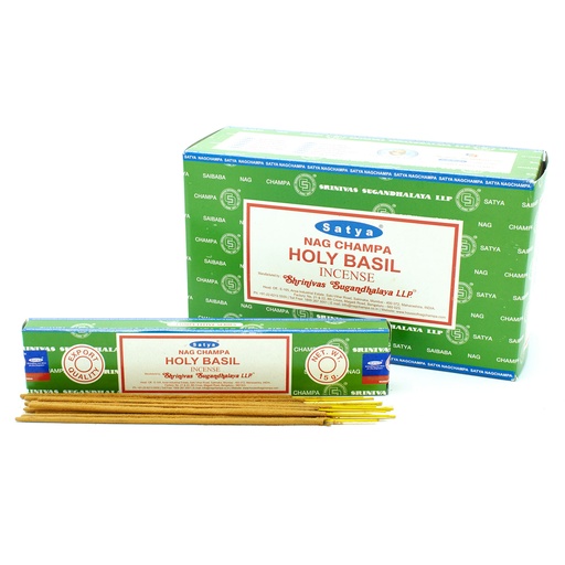 [iSatya-36] Varillas de Incienso Satya 15g - Holy Basil