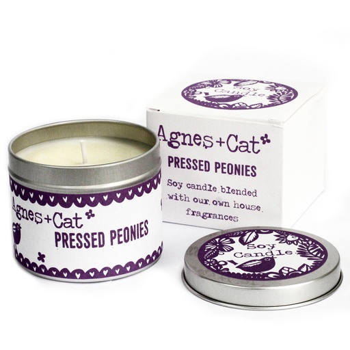 [ACTC-18] Velas en Lata - Pressed Peonie