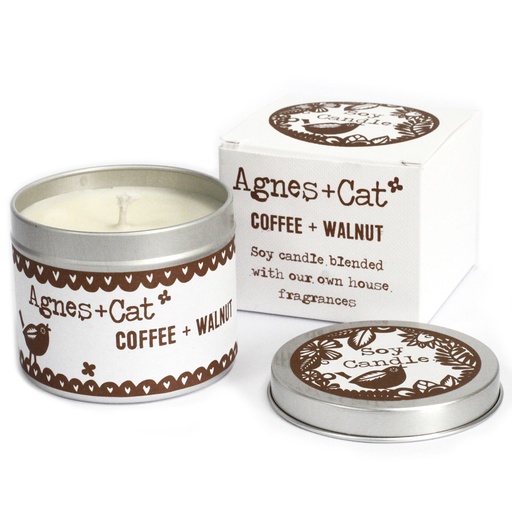 [ACTC-21] Velas en Lata - Coffee and Walnut