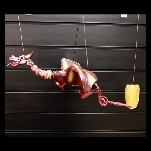 [CocoD-03] Dragón Volador Rojo 37cm