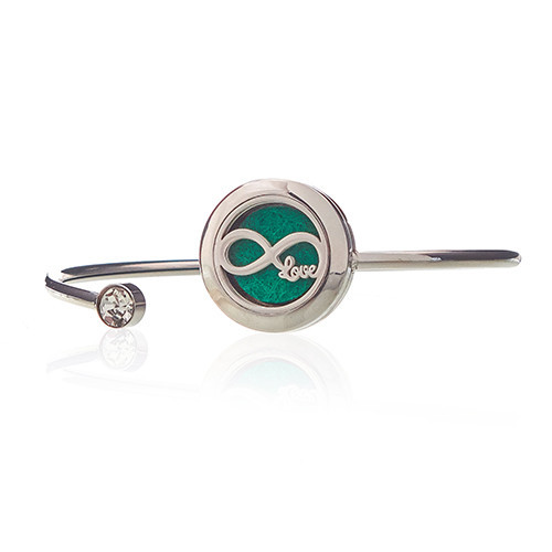 [AromaJ-25] Pulsera de joyería de Aromaterapia- Amor Infinito - 20mm