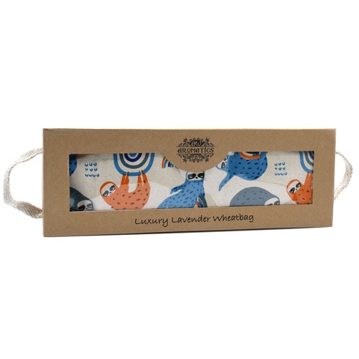 [AWHBL-12] Bolsa de Trigo de Lavanda en Caja de Regalo - Perezosa