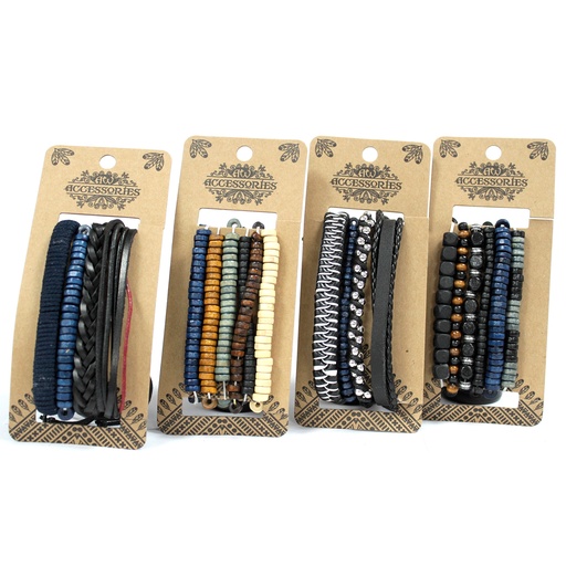[MBS-06] Pulsera de Hombre - Azuladas (color aleatorio)