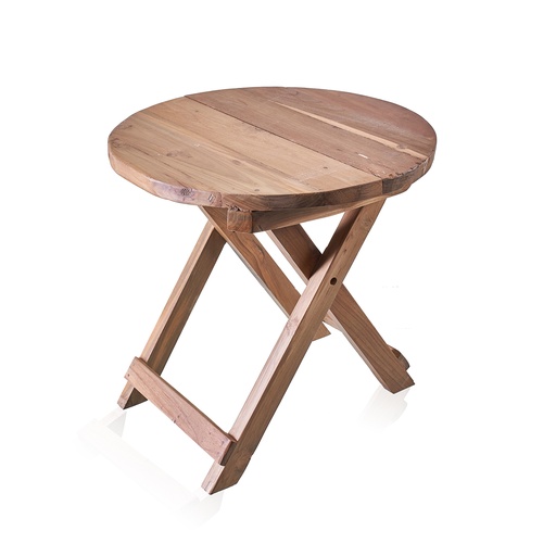 [ACSHOP-09] Mesa de centro redonda plegable - 50x50cm