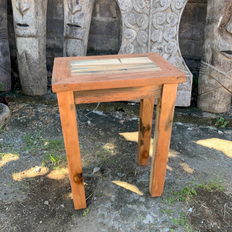 [ACShop-16] Mesa - Soporte de exhibición - Madera reciclada