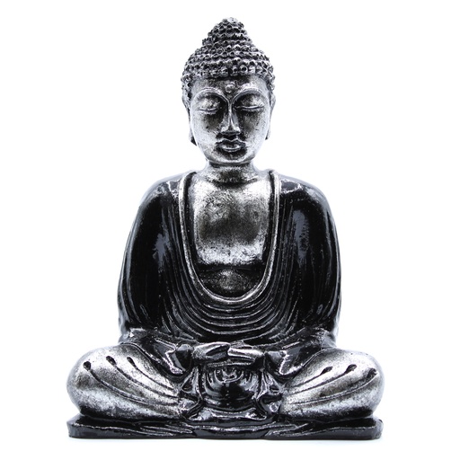 [RBud-07] Buddha Gris y Negro - Med