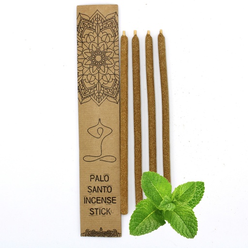 [MSantoI-07] Palo Santo Varitas de Incienso Grandes - Menta