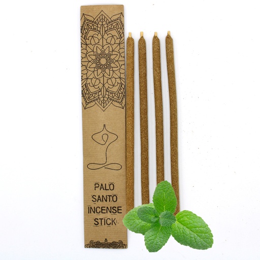 [MSantoI-21] Palo Santo Varitas de Incienso Grandes - Menta
