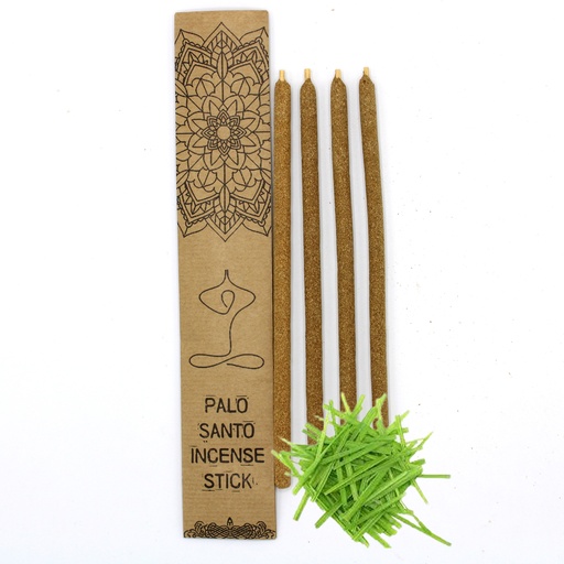 [MSantoI-22] Palo Santo Varitas de Incienso Grandes - Hierba de Limón