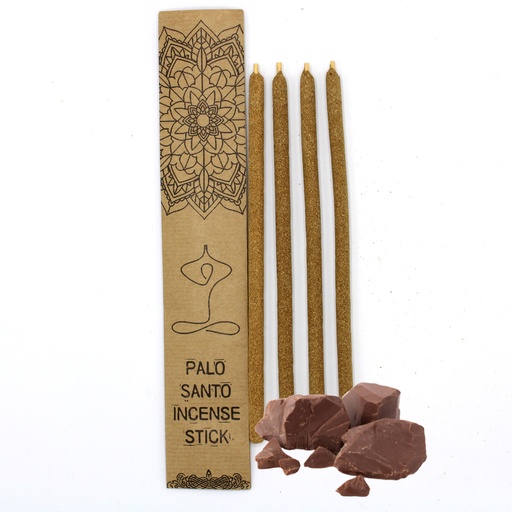 [MSantoI-26] Palo Santo Varitas de Incienso Grandes - Chocolate