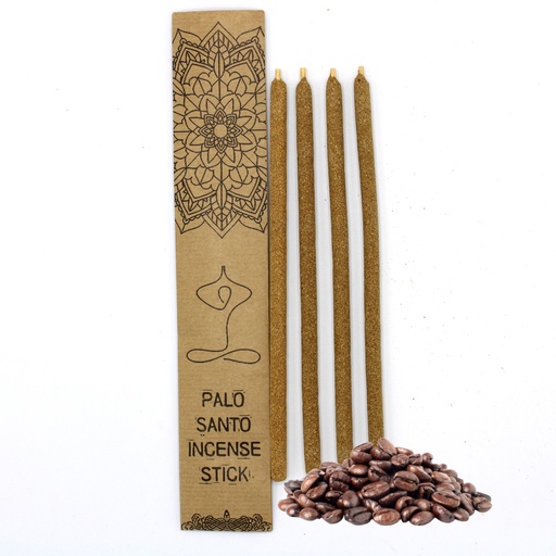 [MSantoI-30] Palo Santo Varitas de Incienso Grandes - Café