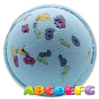 [FBB-01] Bombas de baño Alfabéticas - Granada y Cassis