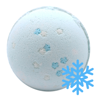 [FBB-07] Bomba de baño de copo de nieve - Arándanos