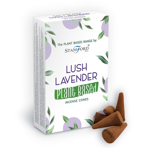 [SPBiC-03] Conos de Incienso a Base de Plantas - Lavanda exuberante