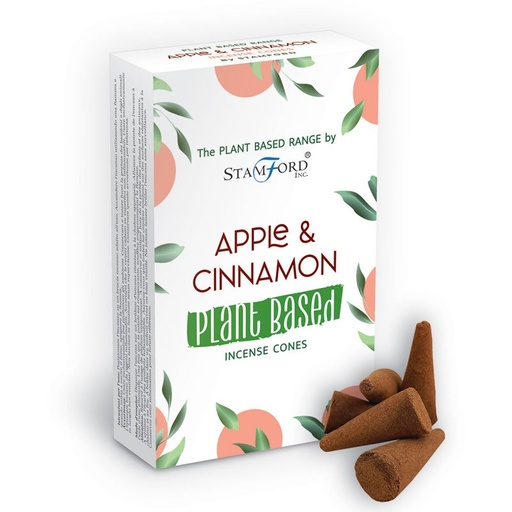 [SPBiC-08] Conos de Incienso a Base de Plantas - Manzana y Canela