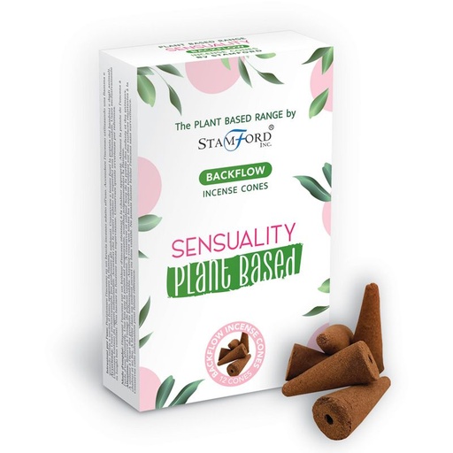 [SPBBF-18] Conos de Incienso de Reflujo a Base de Plantas - Sensualidad